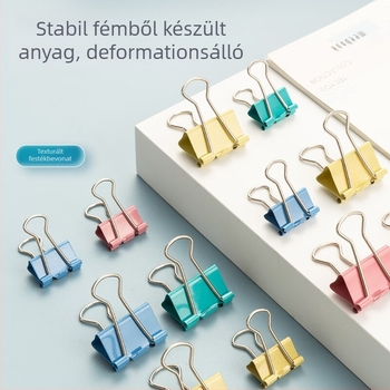 Morning light 3-in-1 irodai kellékek – fém hosszú klipsz és számlákhoz való klips ABS92893