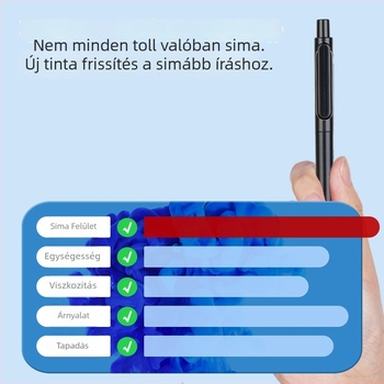 Deli Marvel gél toll, fém testtel, wolfrám hegye