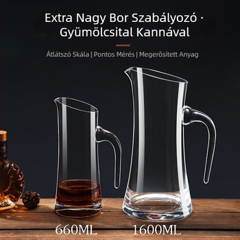 Üveg dekantáló, 601–700 ml kapacitás, modern egyszerű stílus, 2019-ben jelent meg