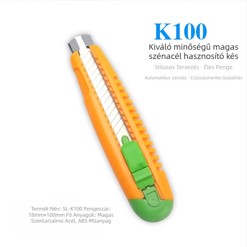 Többcélú kés, modell 328, ABS műanyag; ajándékba kész, osztálytársnak, karácsonyra és új otthonra.