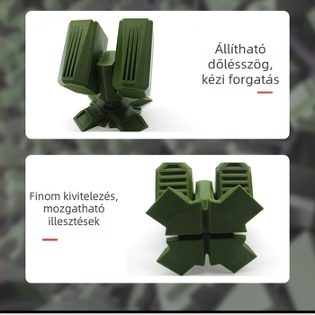 3D-nyomtatott tolltartó rakéta tárolóval katonai rajongóknak – kreatív ajándék