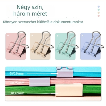 Deli fém üreges klipek iratokhoz