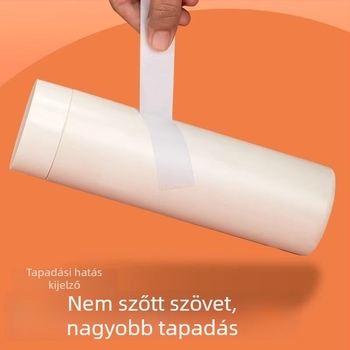 Kétoldalas ragasztószalag, fehér, átlátszó, erős rögzítés nyom nélkül, pamutpapír alapú háttérrel, gyerekek kézműves projektjeihez