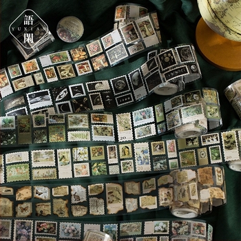 Aranyfóliás címke ragasztólap naplóhoz – PET hordozó, Idle Language márka, többfunkciós használat, kiadás dátuma 2023-05-18