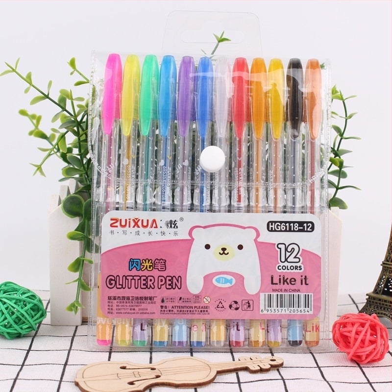 ZUIXUA Flash Pen Highlighter Műanyag PVC Doboz Egyfejű
