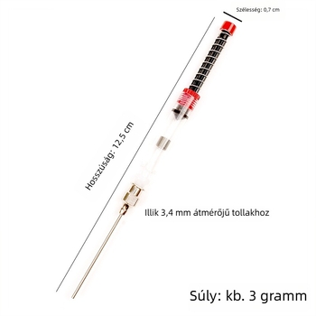 Tollbetét, fémből készült tintaabszorber kiegészítő, 5 darabos készlet, európai szabvány univerzális kaliber