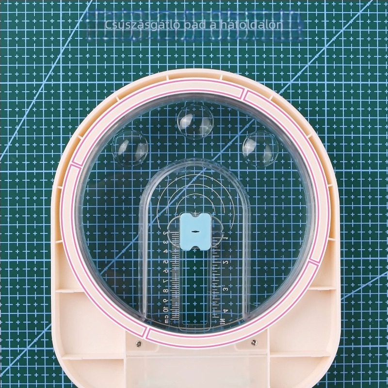 Huanmei KM-5611 forgópapírvágó, műanyag, cél: vágás