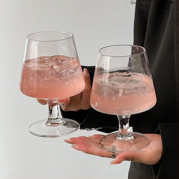 Brandy pohár, ólommentes kristály, kapacitás 1–100 ml, új kínai stílus, készlet