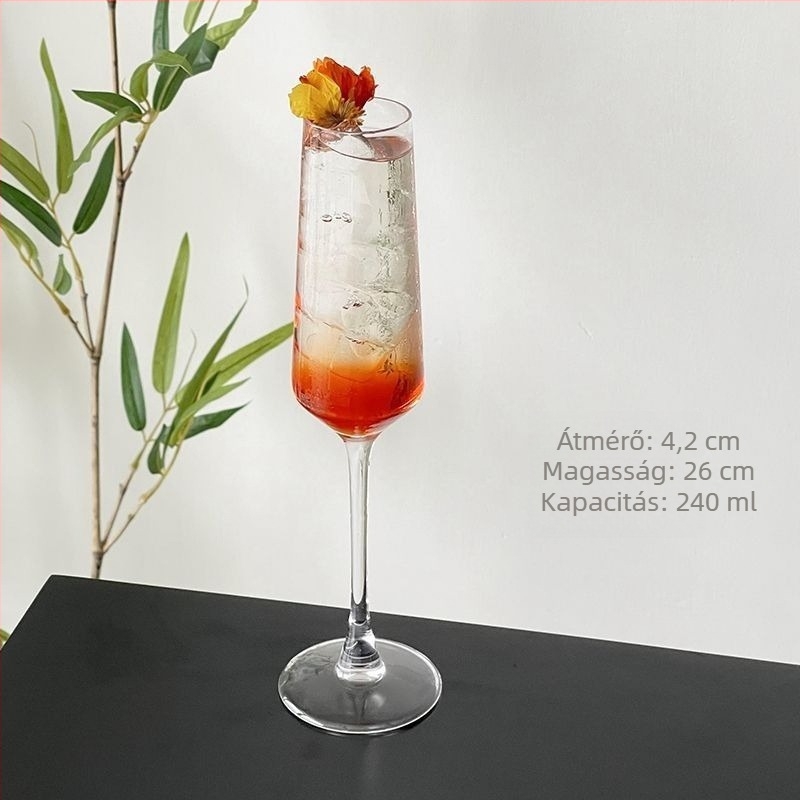 Borospohár - Rozsdamentes acél, kapacitás 1000 ml fölött, egyszerű stílus