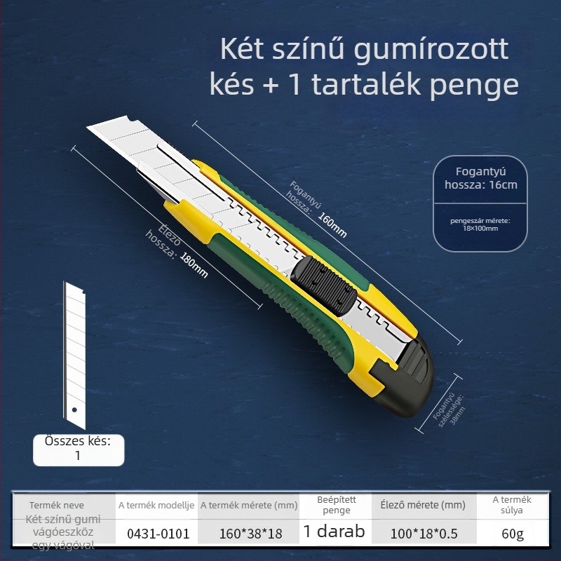 Shengda Art Knife — SK5 penge, papír- és tapéta vágásra, márka Shengda, modell Shengda Art Knife