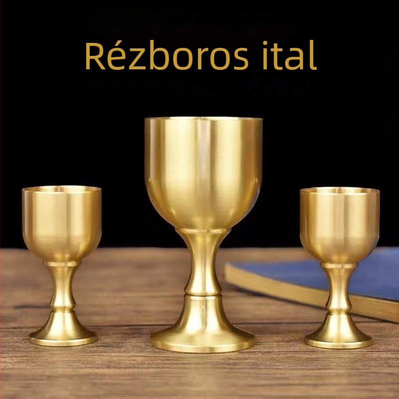 Borospohár, rozsdamentes acél, nemzeti trend, új kínai stílus (kapacitás 1-100 ml)