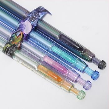 Touchstone zselés toll, visszahúzható, Deep Sea Cabin sorozat, műanyag test, nem törölhető, hegy anyaga: egyéb anyagok