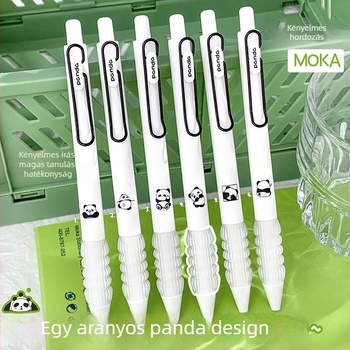 Panda sorozatú gél toll, Magic Music, műanyag test, heganyag: egyéb anyagok, nem törölhető
