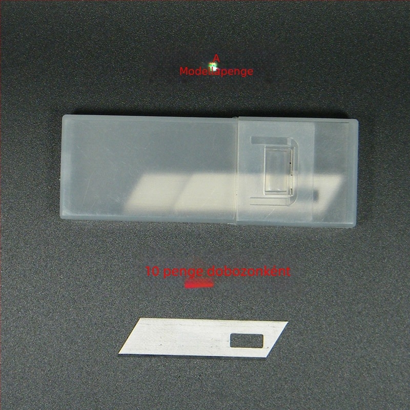 Biztonságos doboz- és csomagfelnyitó, ABS műanyagból, modell Jc-1001, termékkód Jc-1001abc, 40 g