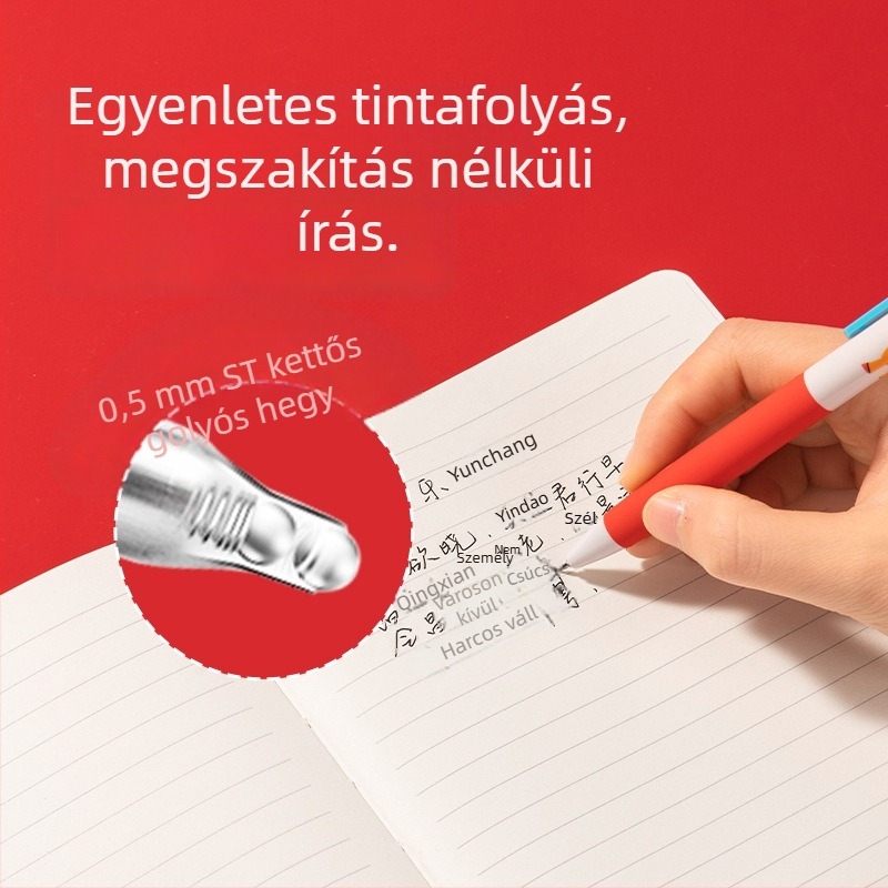 Deli A ló éve – limitált kiadású gyorsan száradó gél toll ST csúccsal, fekete, visszahúzható, diákoknak