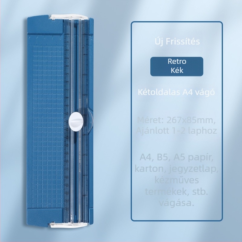 Yiyang papírvágó kés, műanyagból, modell 1, termékkód 52+3256, papírok vágására