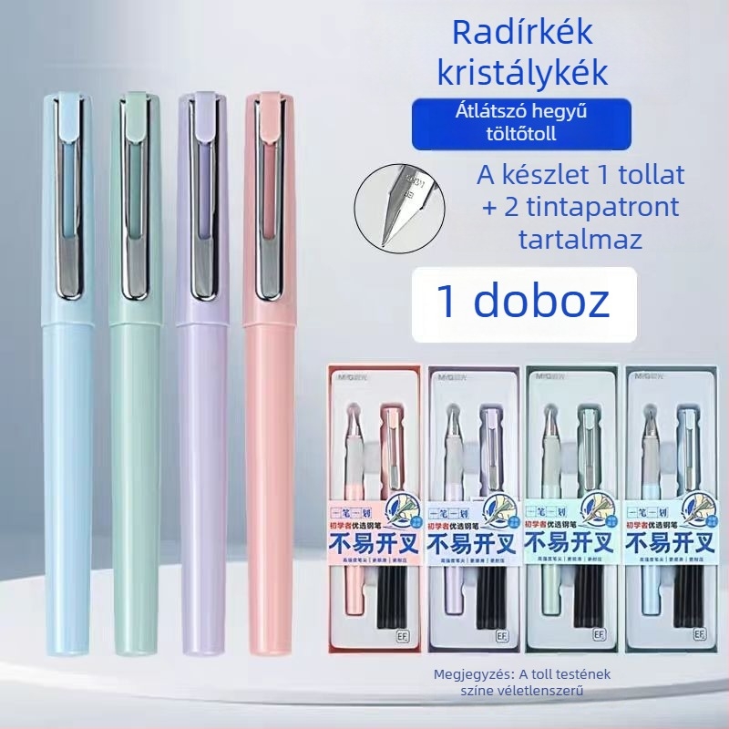 Kaligráfiai töltőtoll folyékony tinta-rendszerrel