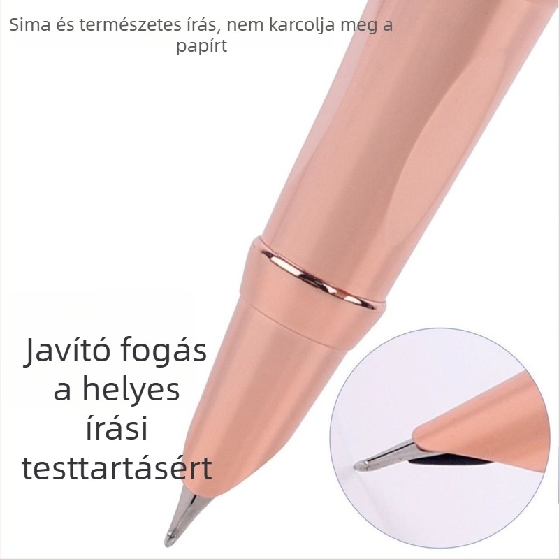 Diákoknak tervezett töltőtoll 30020M, fém test, írídium tollhegy 0,38 mm, általános tintarendszer, 12 darabos doboz