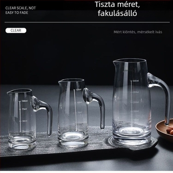 Hetes darab kristály italos pohár készlet, 10 ml-es rövid poharak, fehér