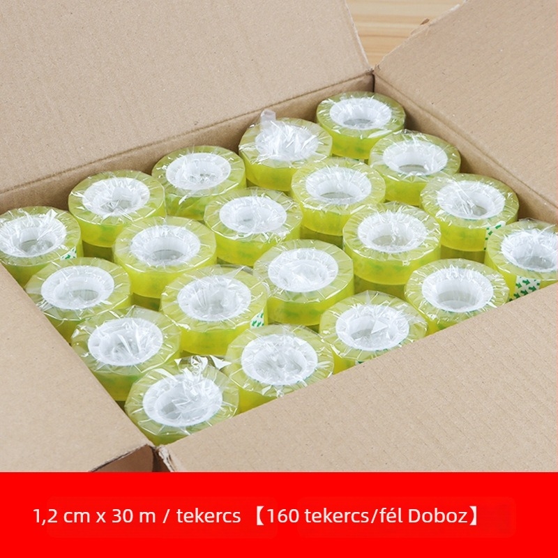 Általános használatra szánt ragasztószalag, BOPP hordozó, 0,01 mm vastagság, Full Margin márka, licencelt magáncímke