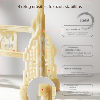 Kaligráfia ecsettartó – imitációs jáde