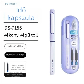 Dotting DS-7155 Acél toll, Űrkapszula dizájn, EF tollhegy, patronos tinta