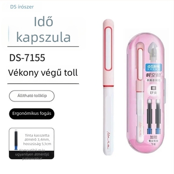 Dotting DS-7155 Acél toll, Űrkapszula dizájn, EF tollhegy, patronos tinta