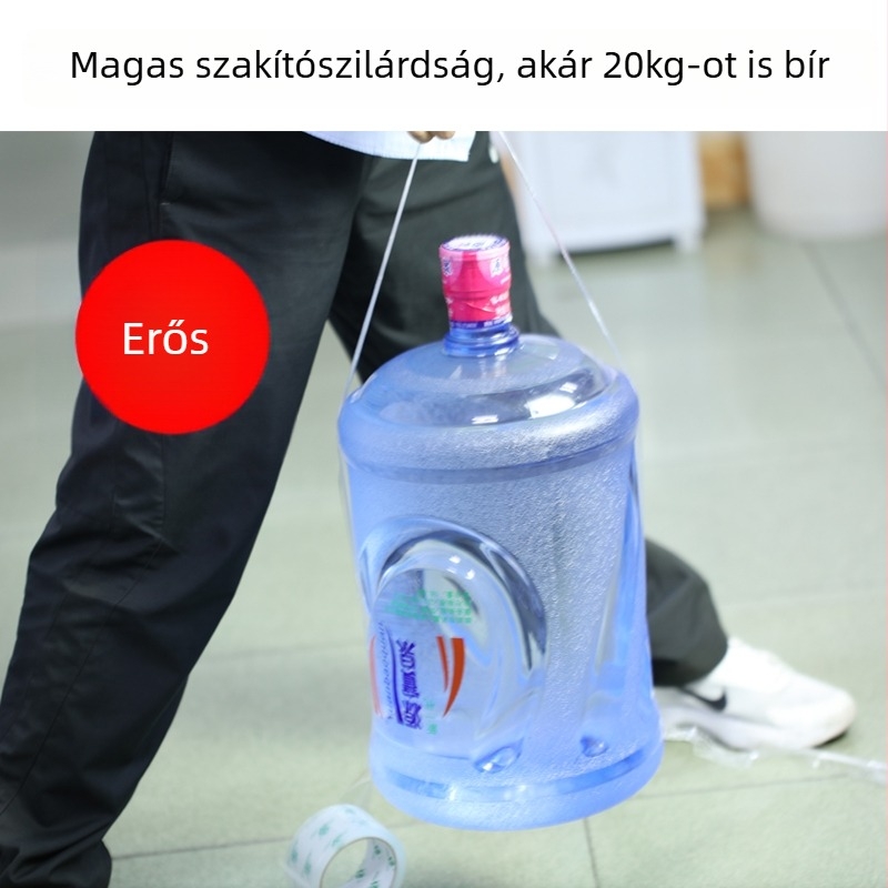 Csomagoló szalag BOPP-filmmel és nyomásérzékeny ragasztóval; vastagság 2,8; -20°C-től 40°C-ig