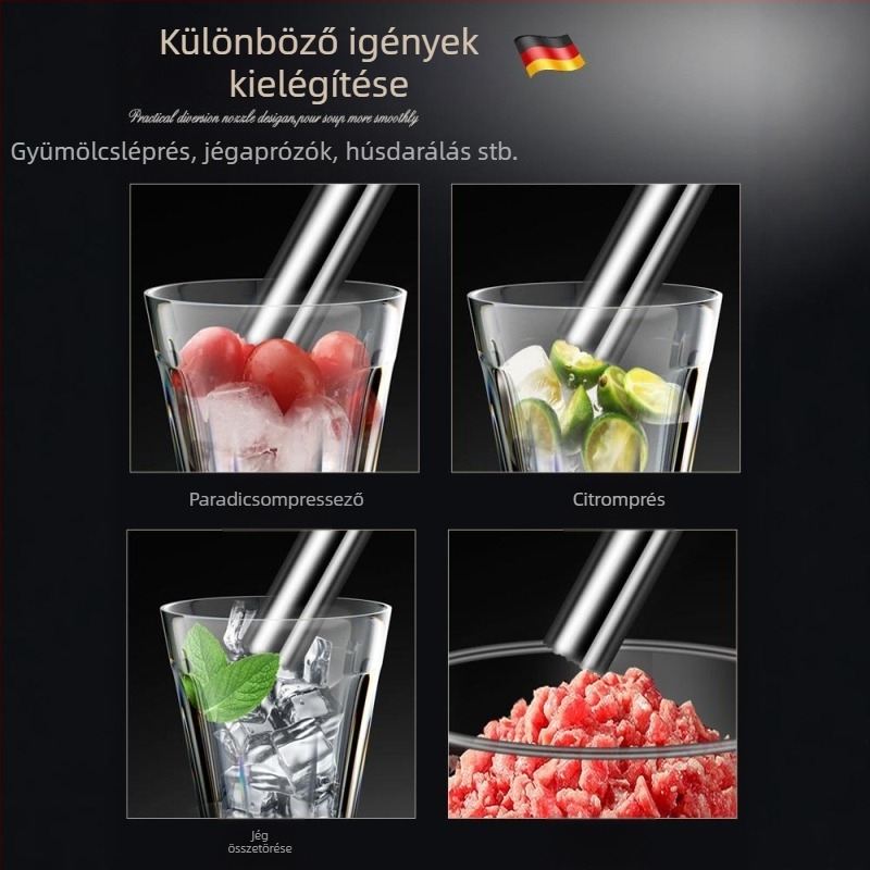 304 rozsdamentes acélból készült bár muddler jég és gyümölcsök aprítására, koktélkeverő eszköz, 155 g
