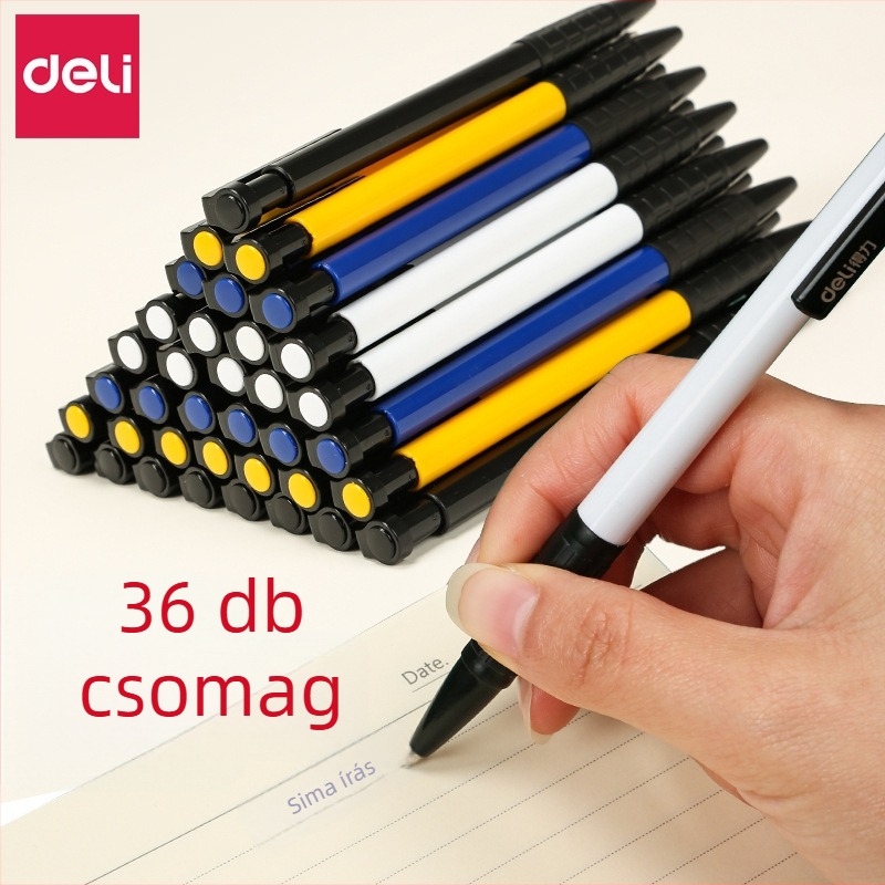 Deli 6546 nyomógombos golyóstoll