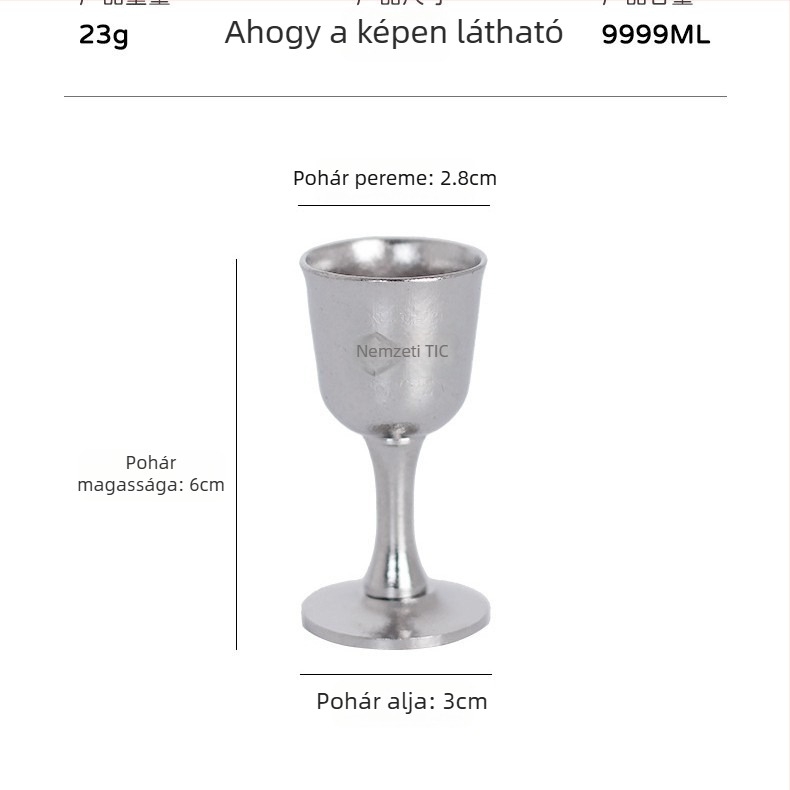 Tiszta titániumú bor- kiegészítő készlet otthoni használatra, magas minőségű, poharak és öntőeszközök díszdobozban