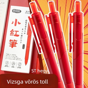 New Pomelo Good Looks golyóstoll – rozsdamentes acél hegy, zárás nyomógombbal, ajándékdoboz, tanároknak