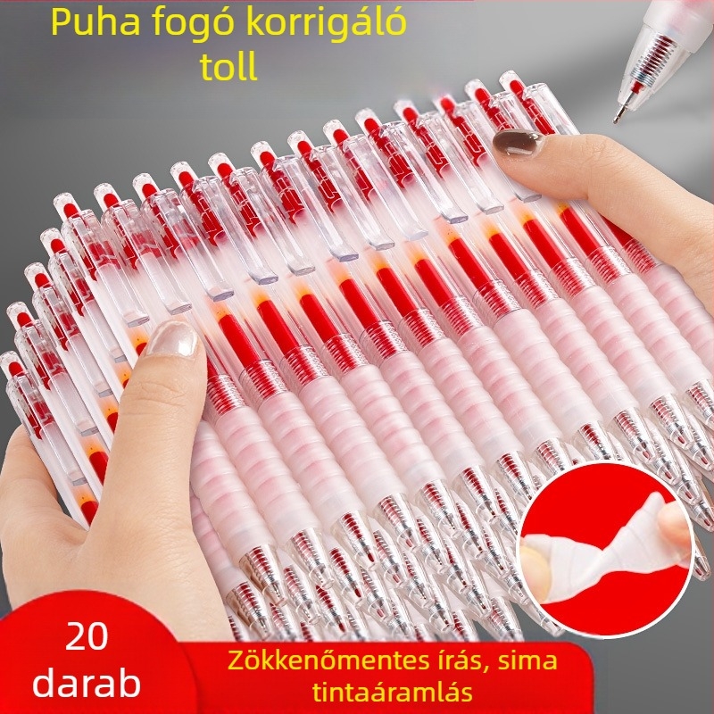New Pomelo Good Looks golyóstoll – rozsdamentes acél hegy, zárás nyomógombbal, ajándékdoboz, tanároknak