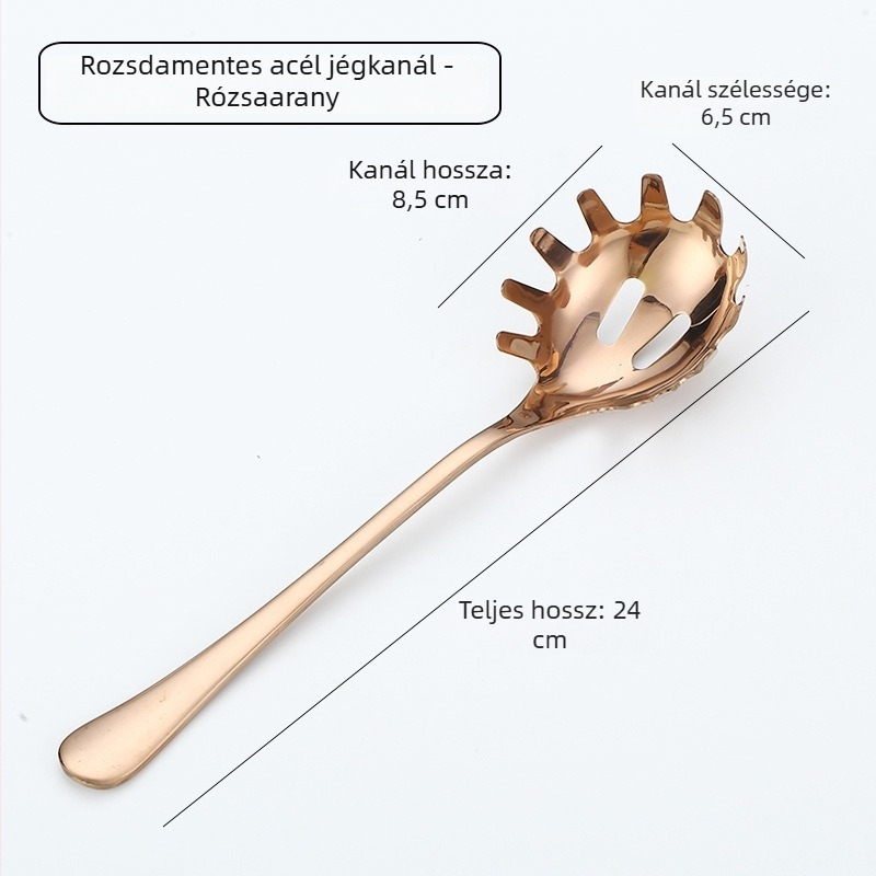 Bárhoz jégkád szűrővel és készlet jégkanálokkal (kocka- és gömbjég)