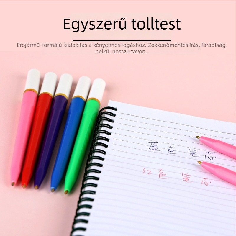 Golyóstoll spirál mintázattal, Double Leaf Stationery, nosztalgikus klasszikus stílus, nem importált