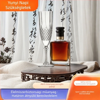 Borospohár – Yunyi Márka; Anyag: Műanyag; Stílus: Modern egyszerűség; Súly: 60 g