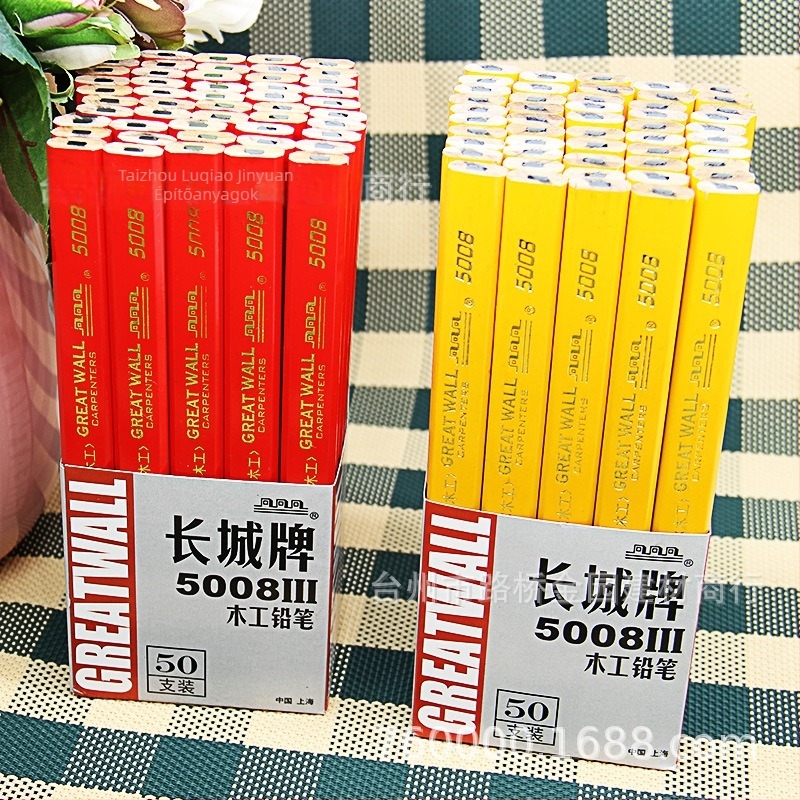 Great Wall Faipari ceruza 5008, nyolcszögletű fa test