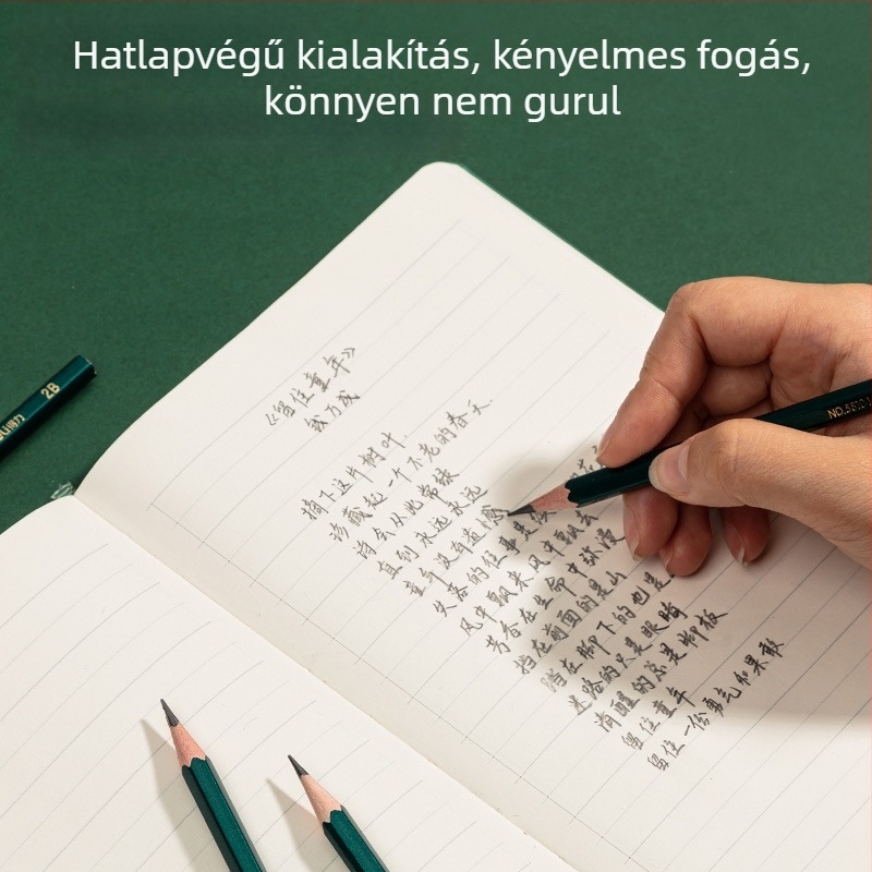 Deli fa ceruza készlet 58104 – iskolai íráshoz és vázlatkészítéshez, 10 darabos csomag