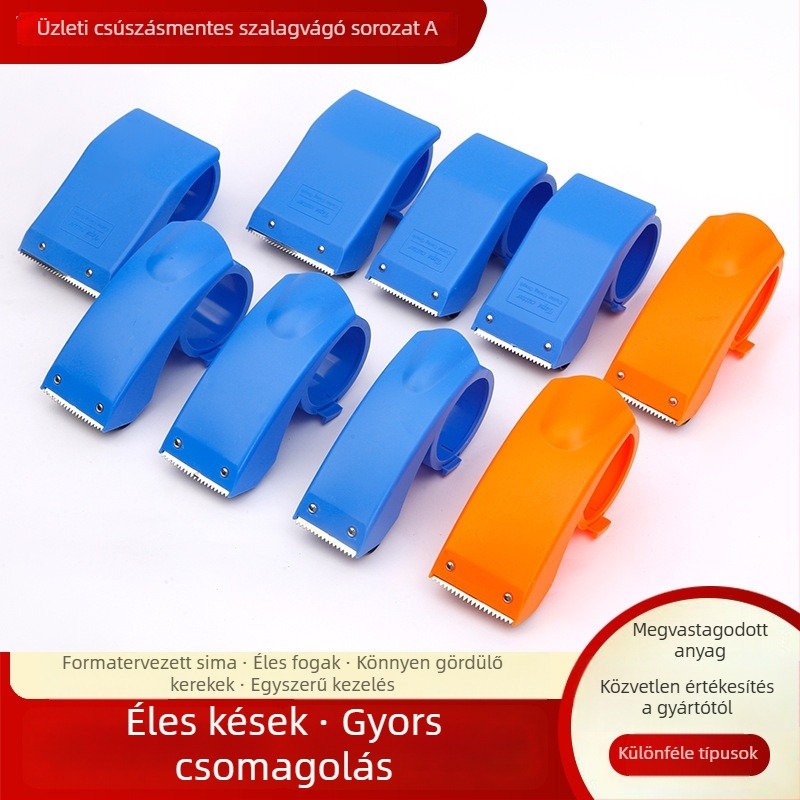 Szalagvágó adagoló, ABS műanyagból, modellek: 4.0/5.0/6.0/8.0, testreszabás elérhető