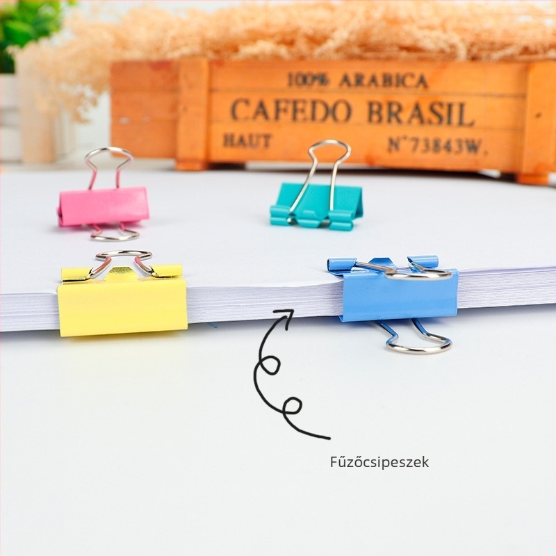 Dokumentum klipek - Fém (Márka: Huilin; Gyártó: Jieyang Rongcheng District Huilin Stationery Factory)