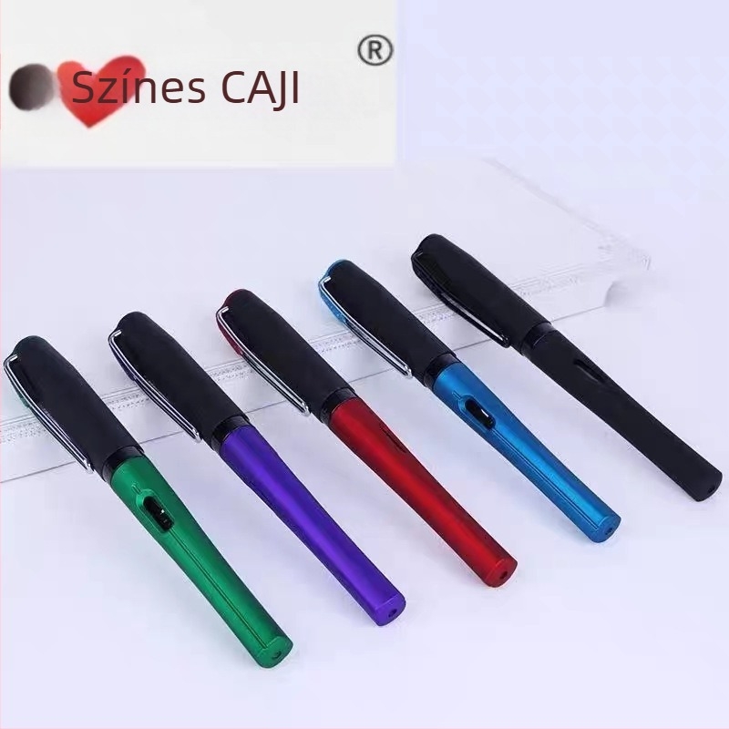 204-es modellű toll irídium tollheggyel, fogás korrigálása, kettős tintaellátó rendszerrel, műanyag test, ajándékdoboza