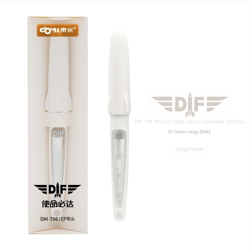 Dongmi DM-706 gyerekeknek készült toll EF hegye, cserélhető tintapatronnal az írás gyakorlásához