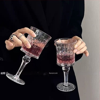 Borospohár, hétköznapi üveg, kapacitás 1–100 ml, nemzeti stílus, ajándékdobozos csomagolás, prémium minőség