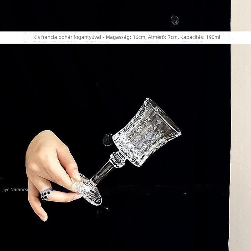 Borospohár, hétköznapi üveg, kapacitás 1–100 ml, nemzeti stílus, ajándékdobozos csomagolás, prémium minőség