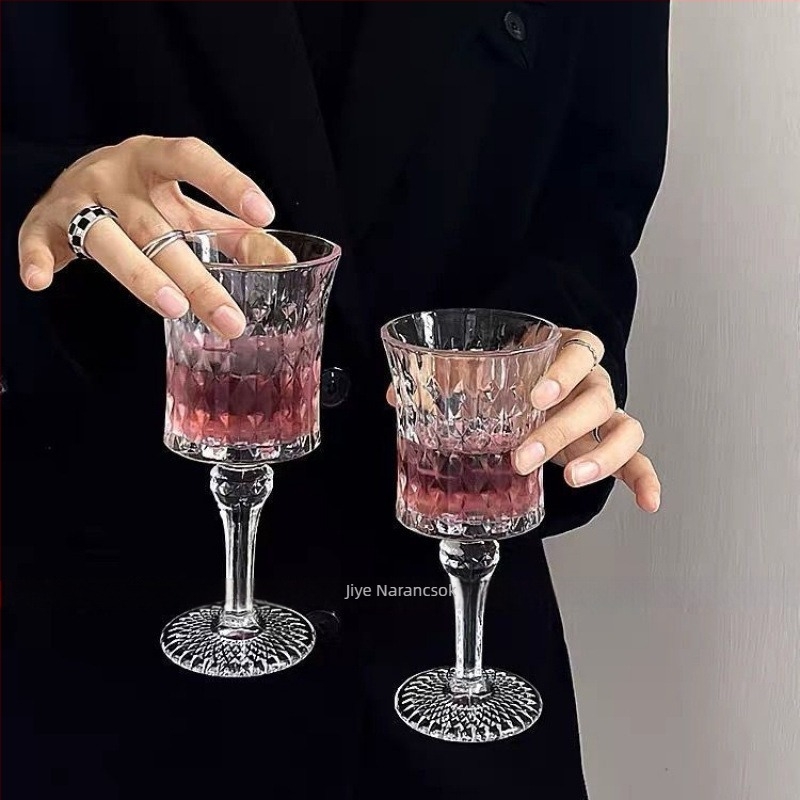 Borospohár, hétköznapi üveg, kapacitás 1–100 ml, nemzeti stílus, ajándékdobozos csomagolás, prémium minőség