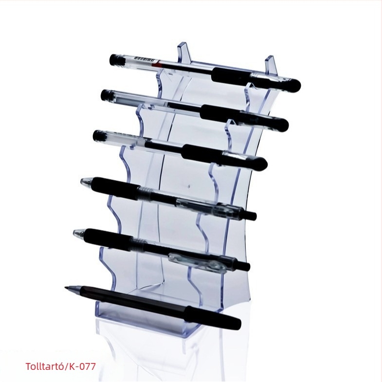 Keji tolltartó – PS anyag, modell K-075, testreszabható, logó nyomtatás nélkül