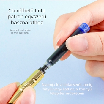 SSLJ-0755 tollkészlet kartridzs rendszerrel, rozsdamentes acél hegye, 16 darabos dobozban