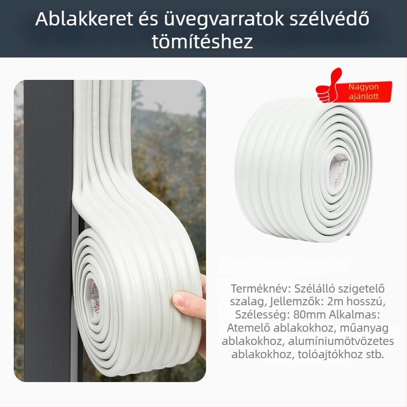Ablakszigetelő szalag - szélálló, Modell Ytfzt, Márka Friendly, Ablakhoz, Modern egyszerű stílus