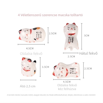 Állatmotívumos kerámiás ecsettartó kaligráfiához, modell KTBG-07