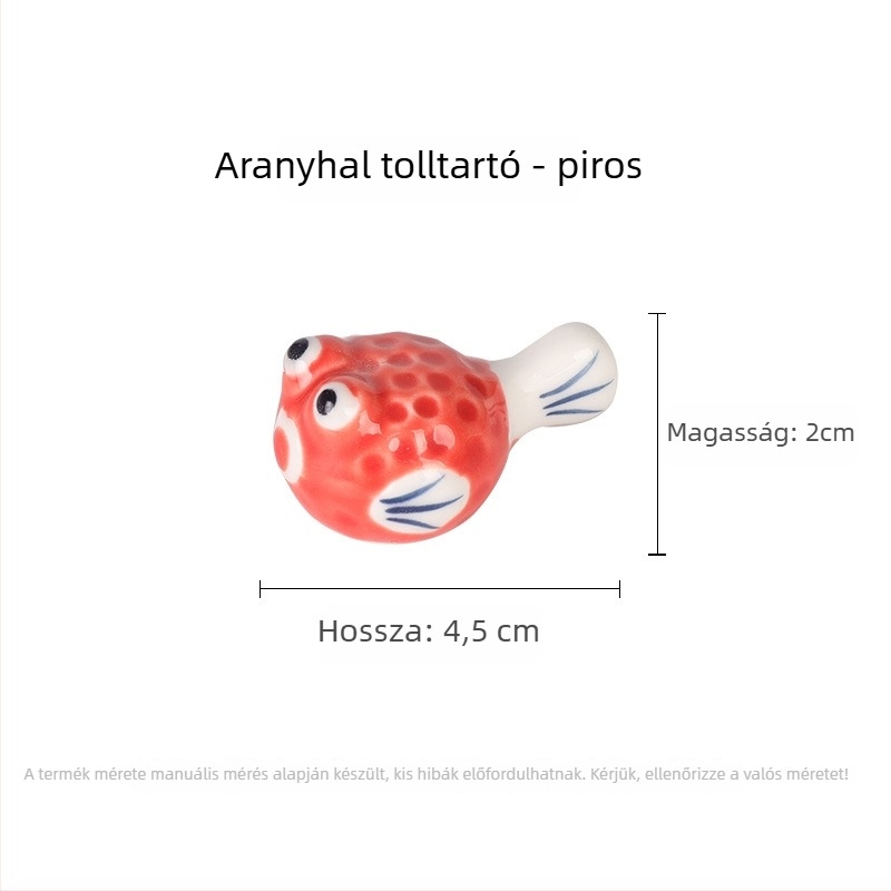 Állatmotívumos kerámiás ecsettartó kaligráfiához, modell KTBG-07